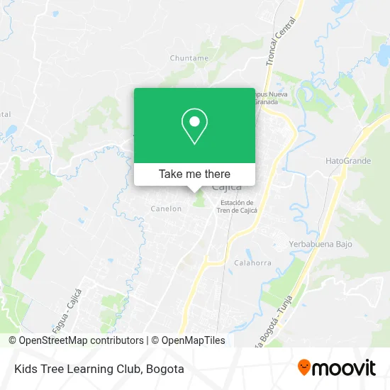 Kids Tree Learning Club map