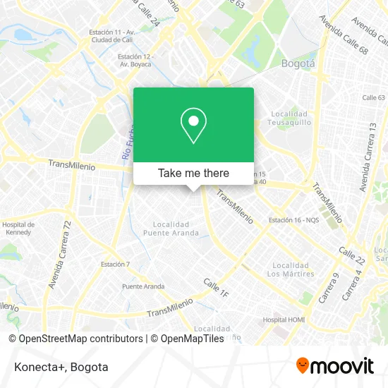 Konecta+ map