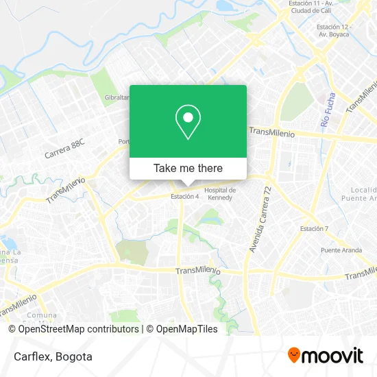 Carflex map