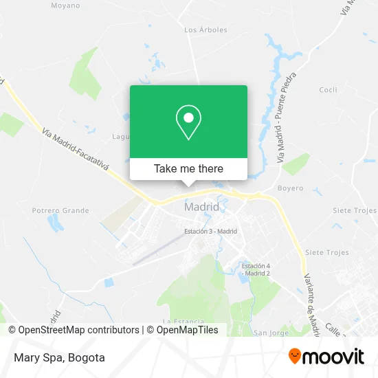 Mary Spa map