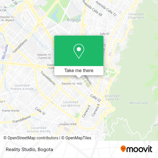 Reality Studio map