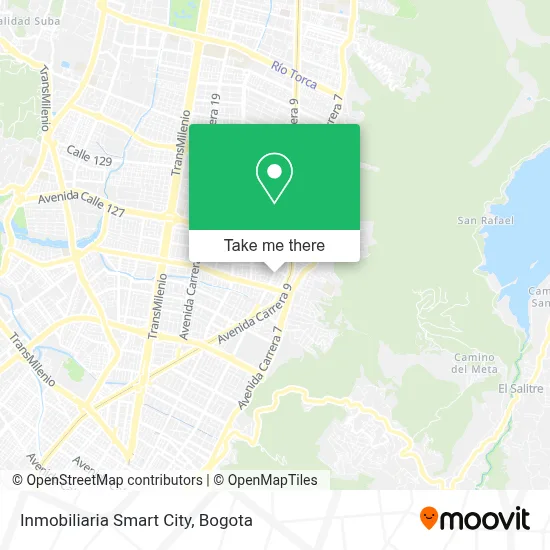 Inmobiliaria Smart City map