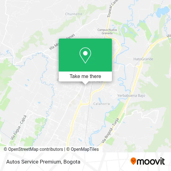 Autos Service Premium map