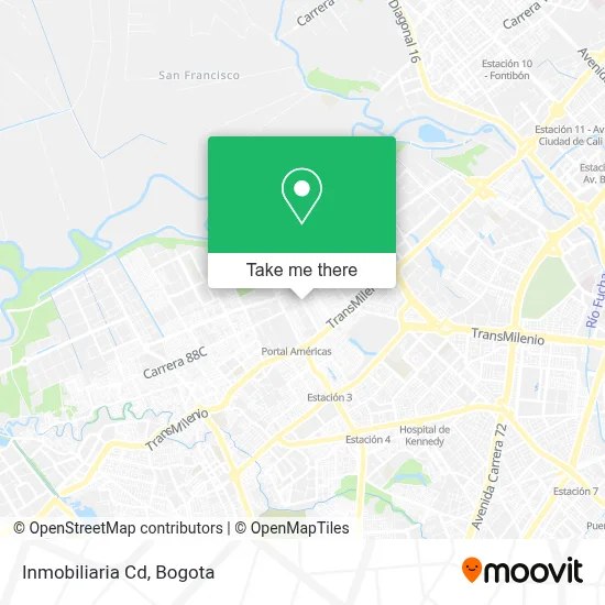 Inmobiliaria Cd map