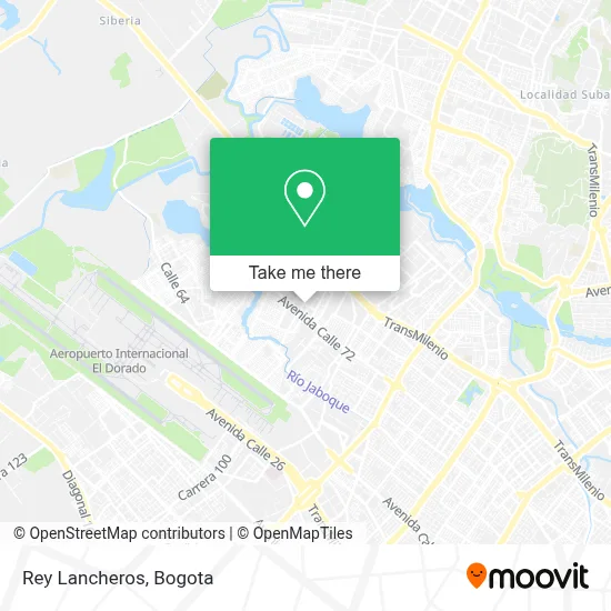 Rey Lancheros map