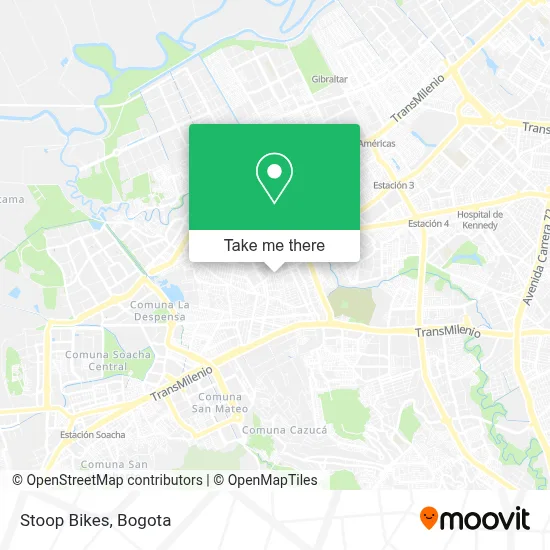 Stoop Bikes map