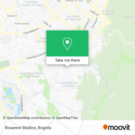 Roxanne Studios map
