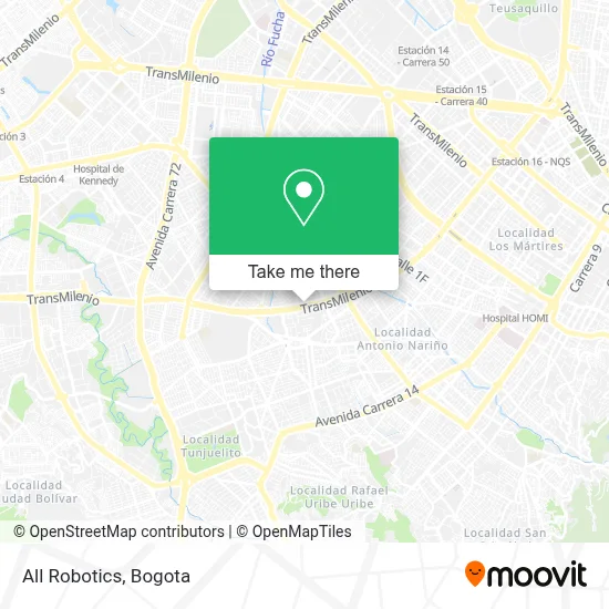 All Robotics map