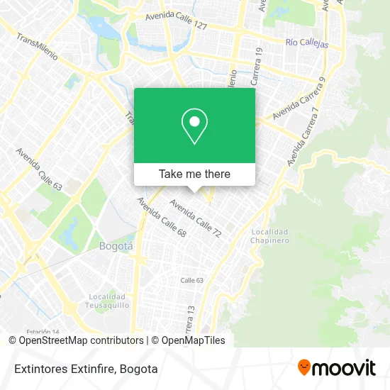 Extintores Extinfire map