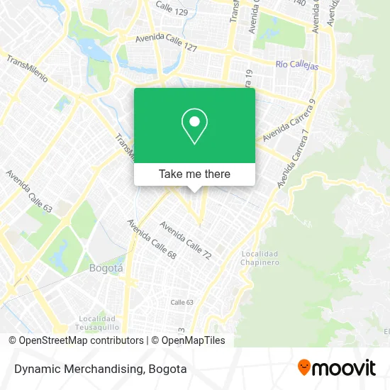Dynamic Merchandising map