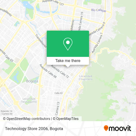 Technology Store 2006 map