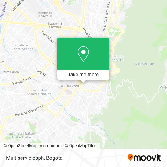 Multiserviciosph map