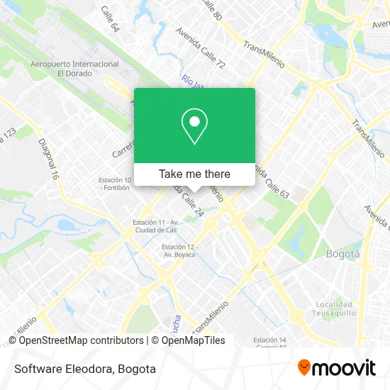 Software Eleodora map