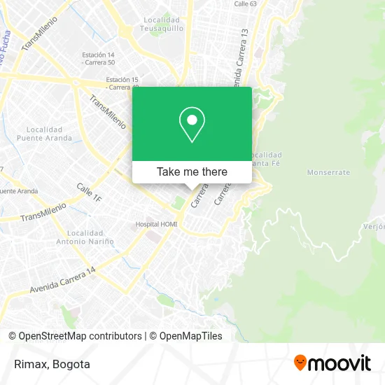 Rimax map