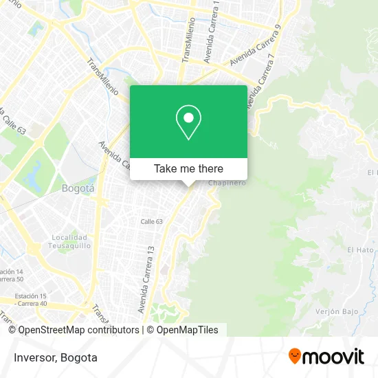 Inversor map