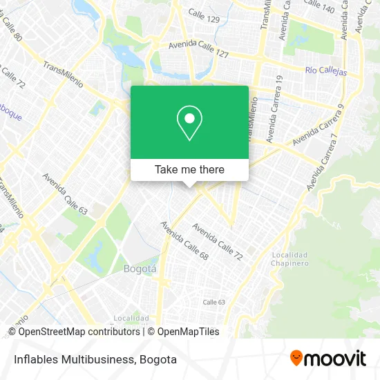 Inflables Multibusiness map