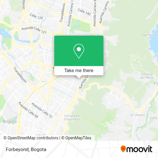 Forbeyond map