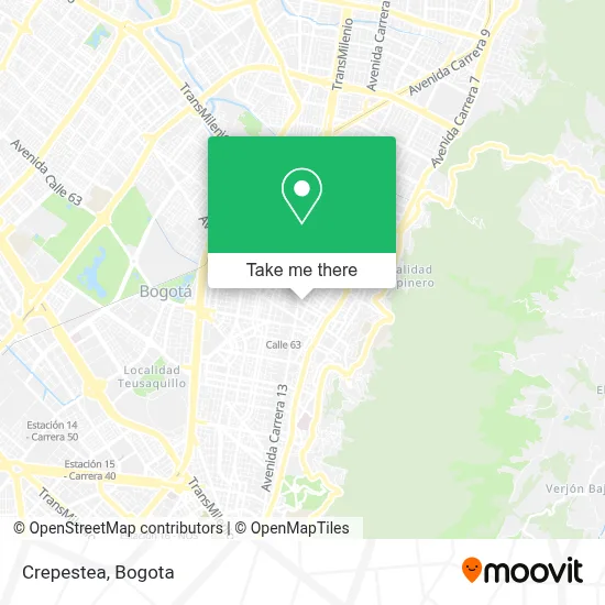 Crepestea map