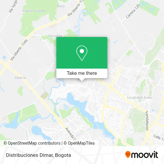 Distribuciones Dimar map