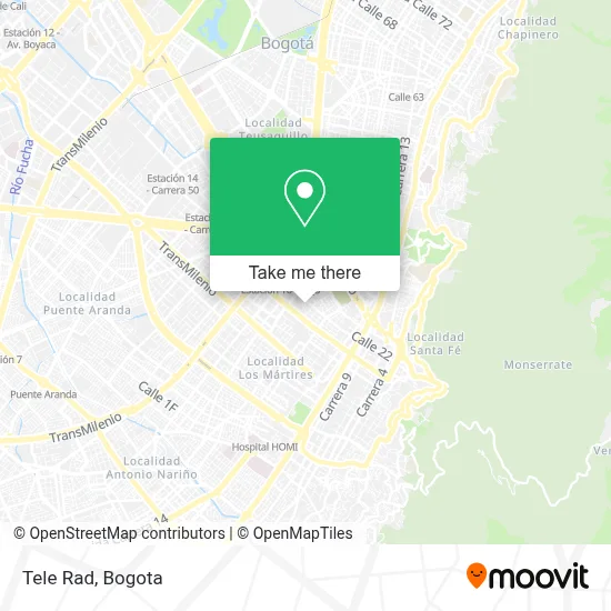 Tele Rad map