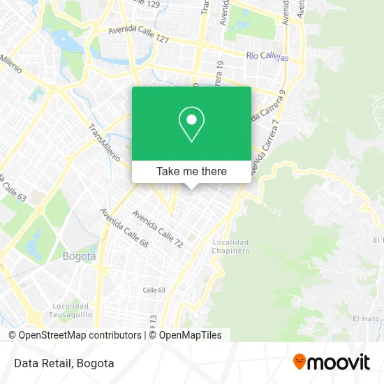 Data Retail map