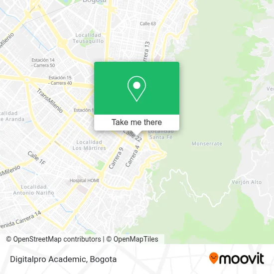 Digitalpro Academic map