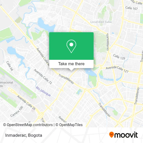 Inmaderac map