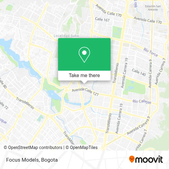 Focus Models map