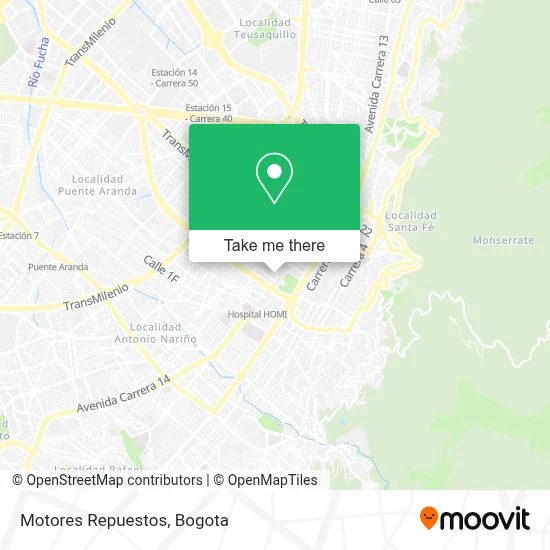 Motores Repuestos map