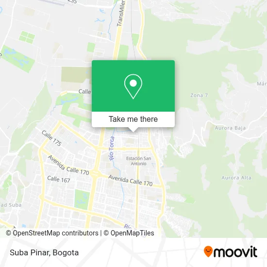Suba Pinar map
