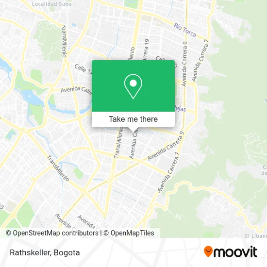 Rathskeller map