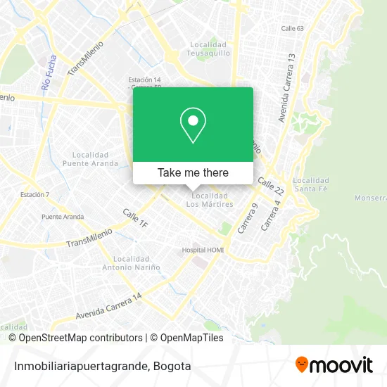 Inmobiliariapuertagrande map