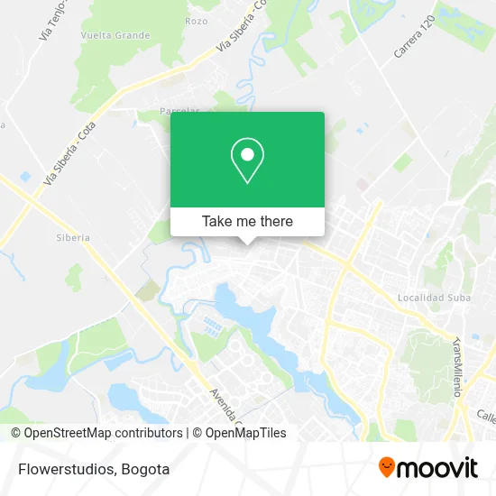 Flowerstudios map