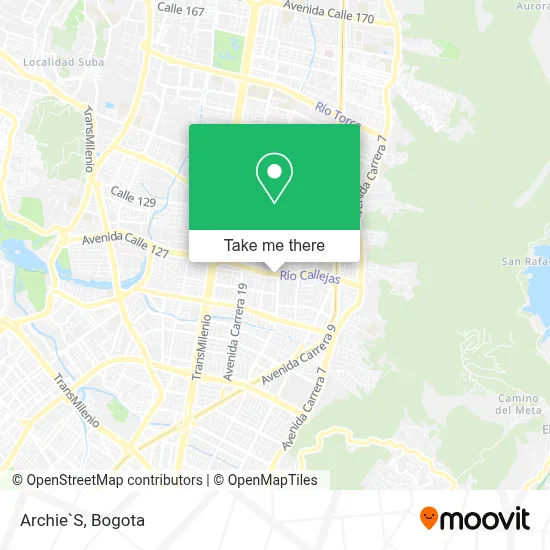 Archie`S map