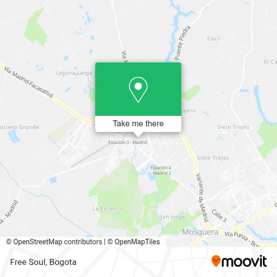 Alma Libre map