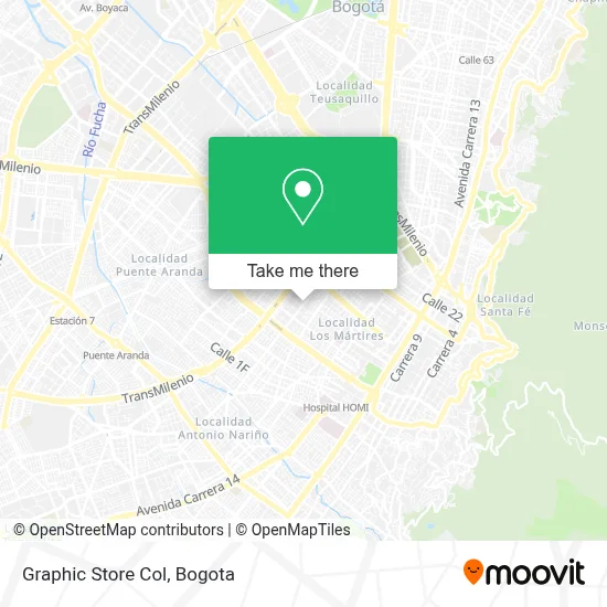 Graphic Store Col map