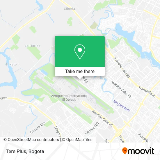 Tere Plus map