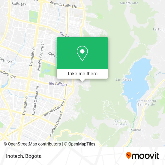 Inotech map
