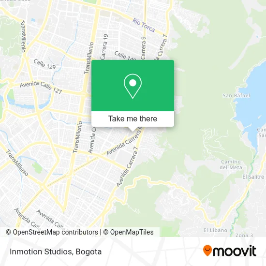 Inmotion Studios map