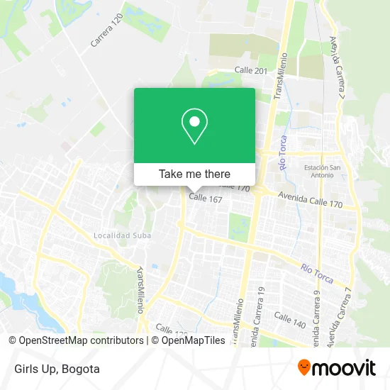 Girls Up map