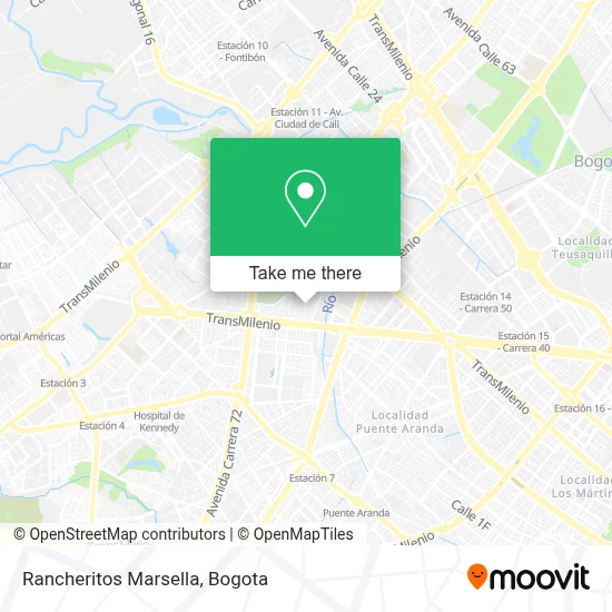 Rancheritos Marsella map