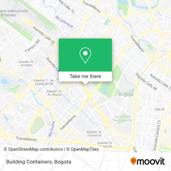 Building Containers map