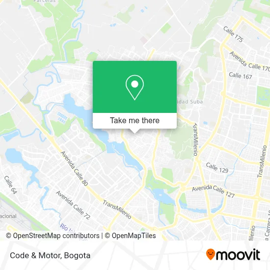 Code & Motor map