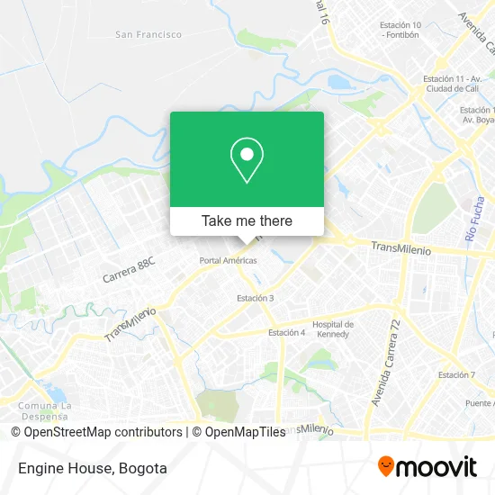 Engine House map