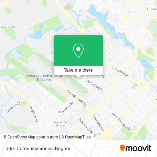 Jdm Comunicaciones map