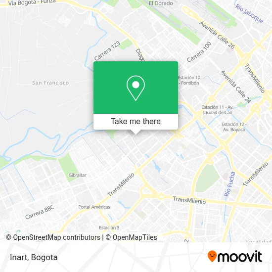 Inart map