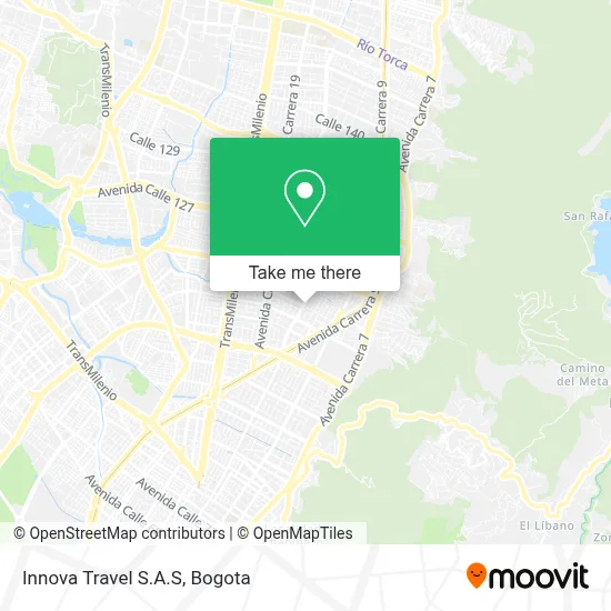 Innova Travel S.A.S map