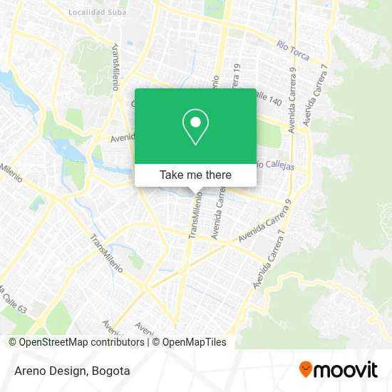 Areno Design map