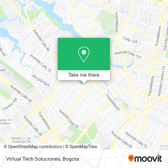 Virtual Tech Soluciones map