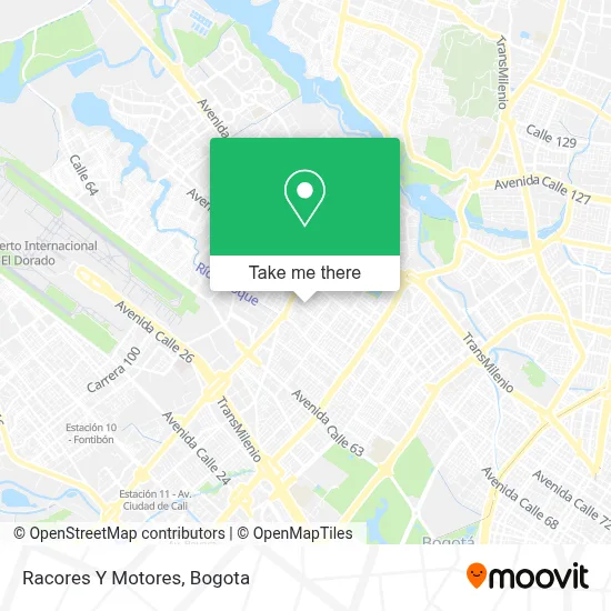 Racores Y Motores map
